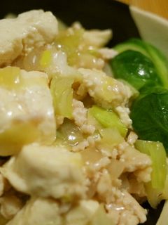 お豆腐とキャベ玉の和風あんかけそぼろ煮-レシピのメイン写真