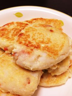 はんぺんと豆腐のお焼き♩ダイエットにも!-レシピのメイン写真