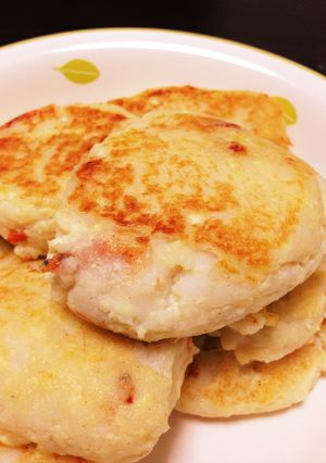 はんぺんと豆腐のお焼き♩ダイエットにも！-レシピのメイン写真