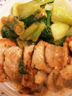 チンゲン菜と豚肉-レシピのメイン写真
