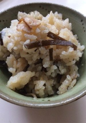 だし昆布の炊き込みごはん-レシピのメイン写真