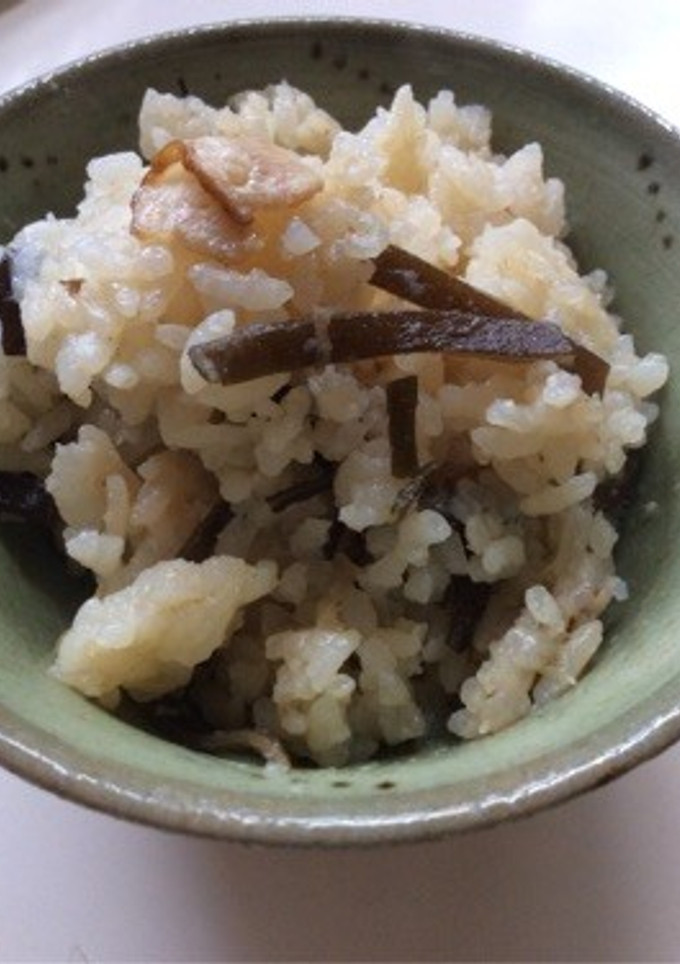 だし昆布の炊き込みごはん-レシピのメイン写真