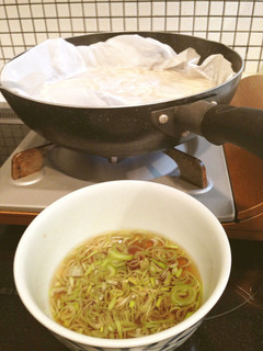 災害非常食 釜揚げそばの作り方-レシピのメイン写真