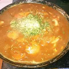 รูปของ 残り物カレーのカレーうどん