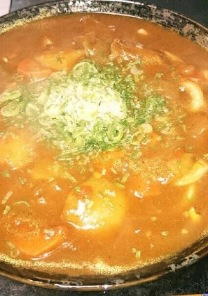 残り物カレーのカレーうどん-レシピのメイン写真