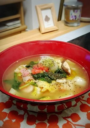 野菜スープ-レシピのメイン写真