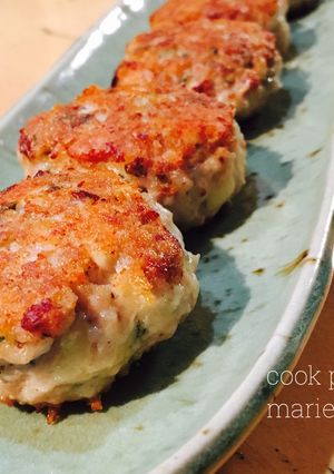 混ぜて焼くだけ簡単！シソチーズつくね！！-レシピのメイン写真
