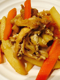 簡単炒め肉じゃが-レシピのメイン写真