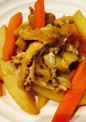 簡単炒め肉じゃが-レシピのメイン写真