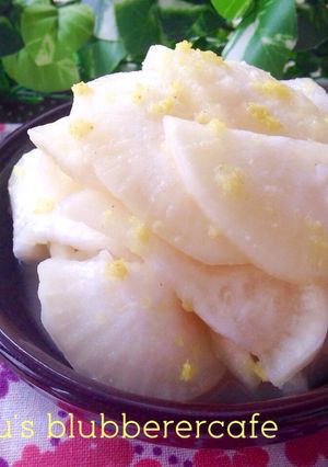 レモン香る♡甘酒de簡単べったら漬け-レシピのメイン写真