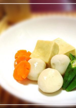 簡単♡高野豆腐と里芋のﾄﾛﾄﾛ〜煮物-レシピのメイン写真