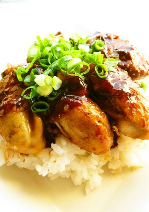 ☺簡単♪牡蠣のガーリックバター醤油丼☺-レシピのメイン写真