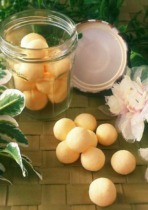 ビニール袋で簡単さくほろ♡卵ボーロ-レシピのメイン写真