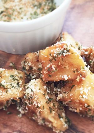 分量適当！揚げ焼きフライドポテト-レシピのメイン写真