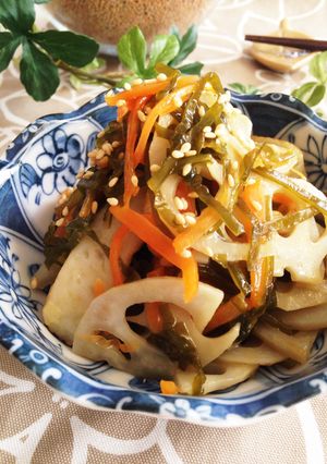 麺つゆで簡単☆時間短縮に*切り昆布の煮物-レシピのメイン写真