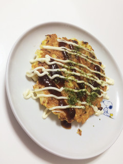 超簡単ご飯お好み焼き-レシピのメイン写真