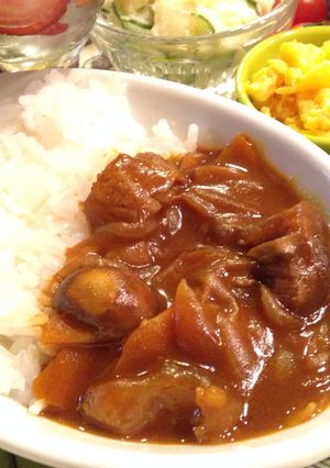 栄養満点♡子供大好き*牛すじカレー-レシピのメイン写真