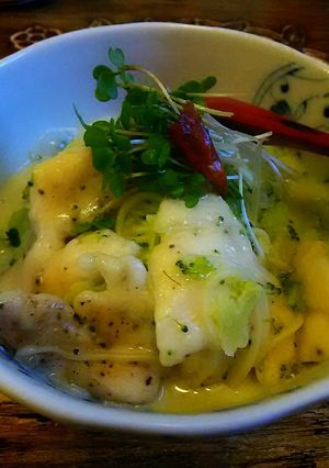 ブロッコリースープそうめん　豆乳仕立て-レシピのメイン写真