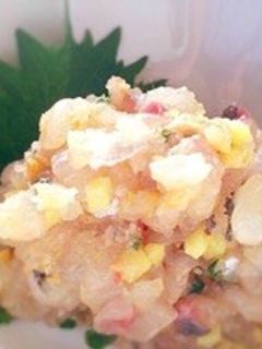 簡単!鯵のなめろう-レシピのメイン写真