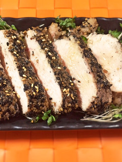 簡単*鶏胸肉のごま仕立て*-レシピのメイン写真