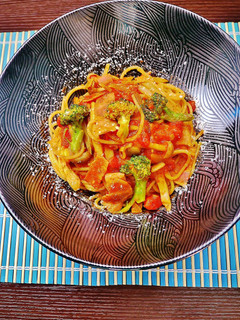 ホットナポリタン-レシピのメイン写真