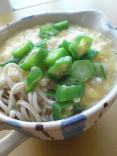 ねばねばさっぱり♪オクラとろろ蕎麦-レシピのメイン写真