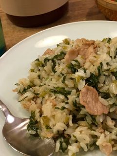 豚肉と大根葉のチャーハン-レシピのメイン写真