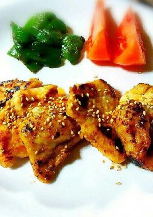 しっとり美味しい★鶏胸肉の味噌マヨ焼き-レシピのメイン写真