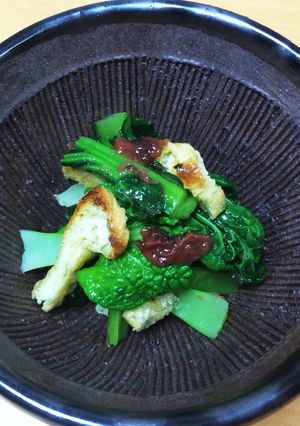 小松菜と油あげのさっぱりナムル-レシピのメイン写真