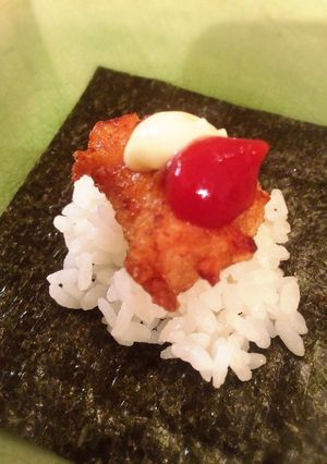 オーロラソース♡からあげ手巻ごはん-レシピのメイン写真