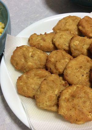 シーチキンと豆腐で卵無しナゲット-レシピのメイン写真