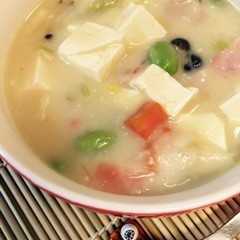 รูปของ 豆腐入り〜和風ホワイトシチュー