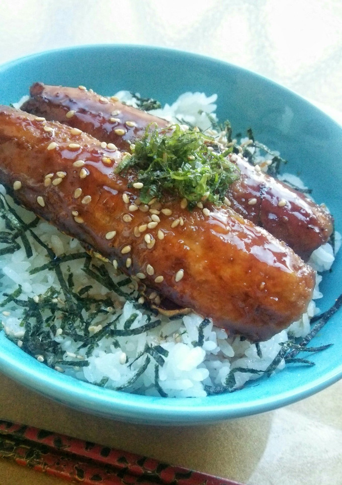 いわしのかば焼きどんぶり【柏市学校給食】-レシピのメイン写真