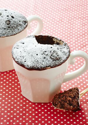 レンジで2分♪ギリギリ義理チョコケーキ♡-レシピのメイン写真