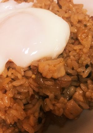 麻婆豆腐の残りで絶品チャーハン♡-レシピのメイン写真