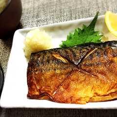 รูปของ フライパンで簡単！鯖の塩焼き♪