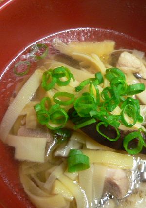 タケノコで中華なお吸い物-レシピのメイン写真