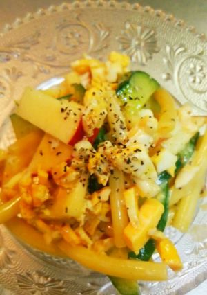 焼肉のたれで!?さっぱりマカロニサラダ♪-レシピのメイン写真