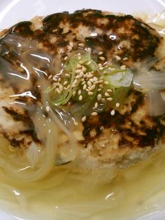 簡単ヘルシー豆腐ハンバーグ!白だし餡掛け-レシピのメイン写真