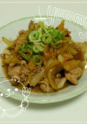 ♡豚バラしゃぶ肉で生姜焼き♡-レシピのメイン写真