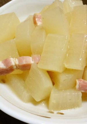 大根とベーコンのコンソメ煮-レシピのメイン写真