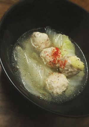 ＊白菜と肉団子のスープ＊-レシピのメイン写真