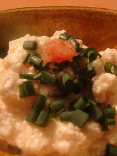 筍の明太豆腐あえ-レシピのメイン写真