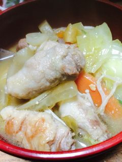 巻き巻き豚汁-レシピのメイン写真