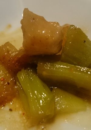 鶏肉と長葱の味噌マヨ炒め♪(*^^*)-レシピのメイン写真