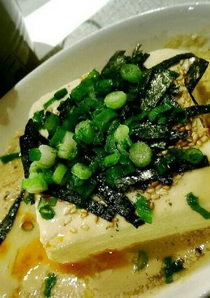 レンジで簡単♪うま辛豆乳豆腐☆-レシピのメイン写真