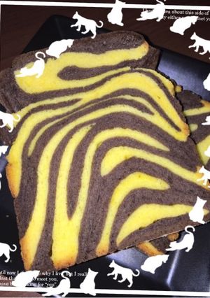切るのが楽しみ♡虎食パン-レシピのメイン写真