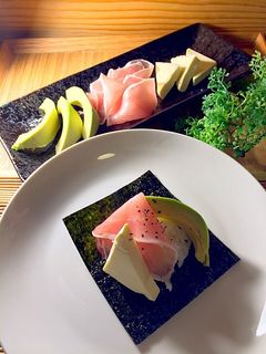 生ハムとクリームチーズの手巻き寿司-レシピのメイン写真