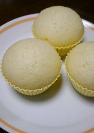 簡単！蒸しパン(特濃ミルク8.2)-レシピのメイン写真