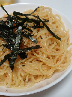 簡単めちゃうま❤明太子スパ-レシピのメイン写真